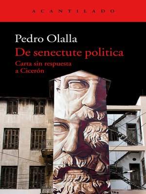cover image of De senectute politica